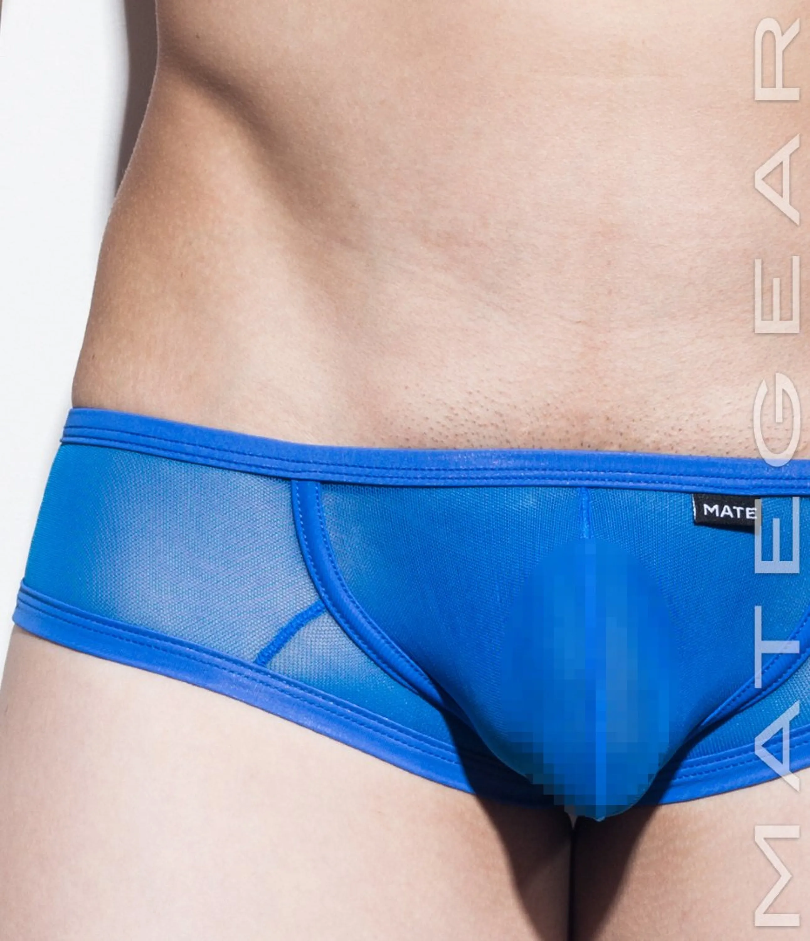 [2pc/Pack] Sexy Men's Underwear Signature Mini Squarecut Trunks - Da Hee (Mesh Series)