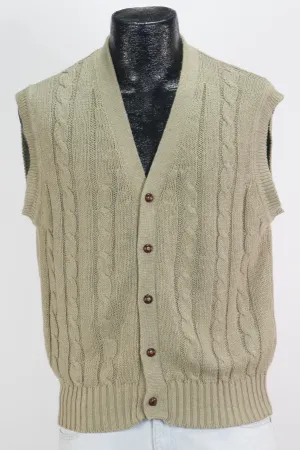 90s Oakbrook Cableknit Sweater Vest     XL