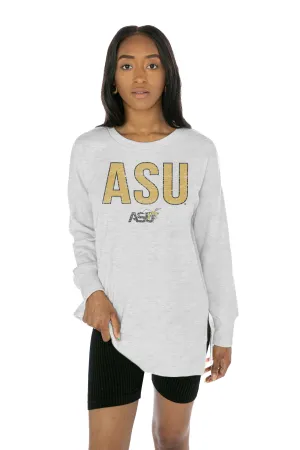 ALABAMA STATE HORNETS STYLE STATEMENT SIDE SLIT PULLOVER