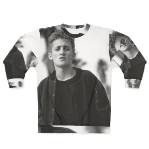 Alex Black and White Movie Star Sweatshirt