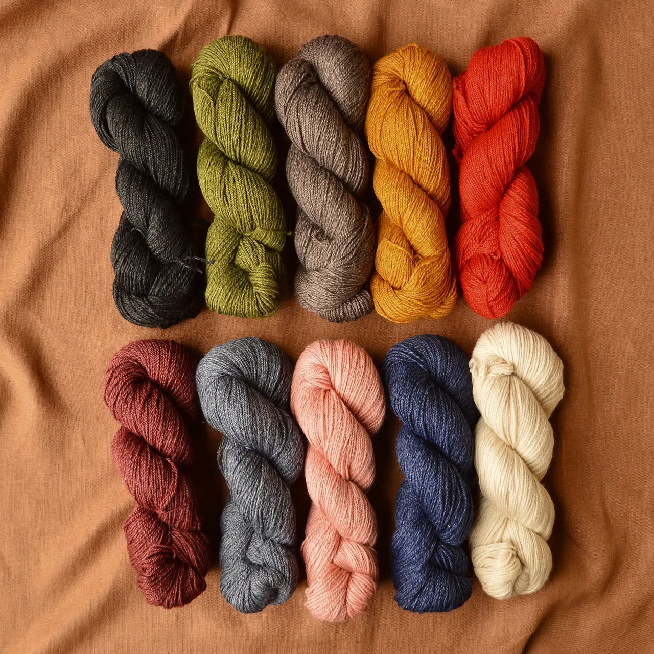 All Natural Sock Knitting Yarn in Wool/Ramie (100g 3-ply 300m)