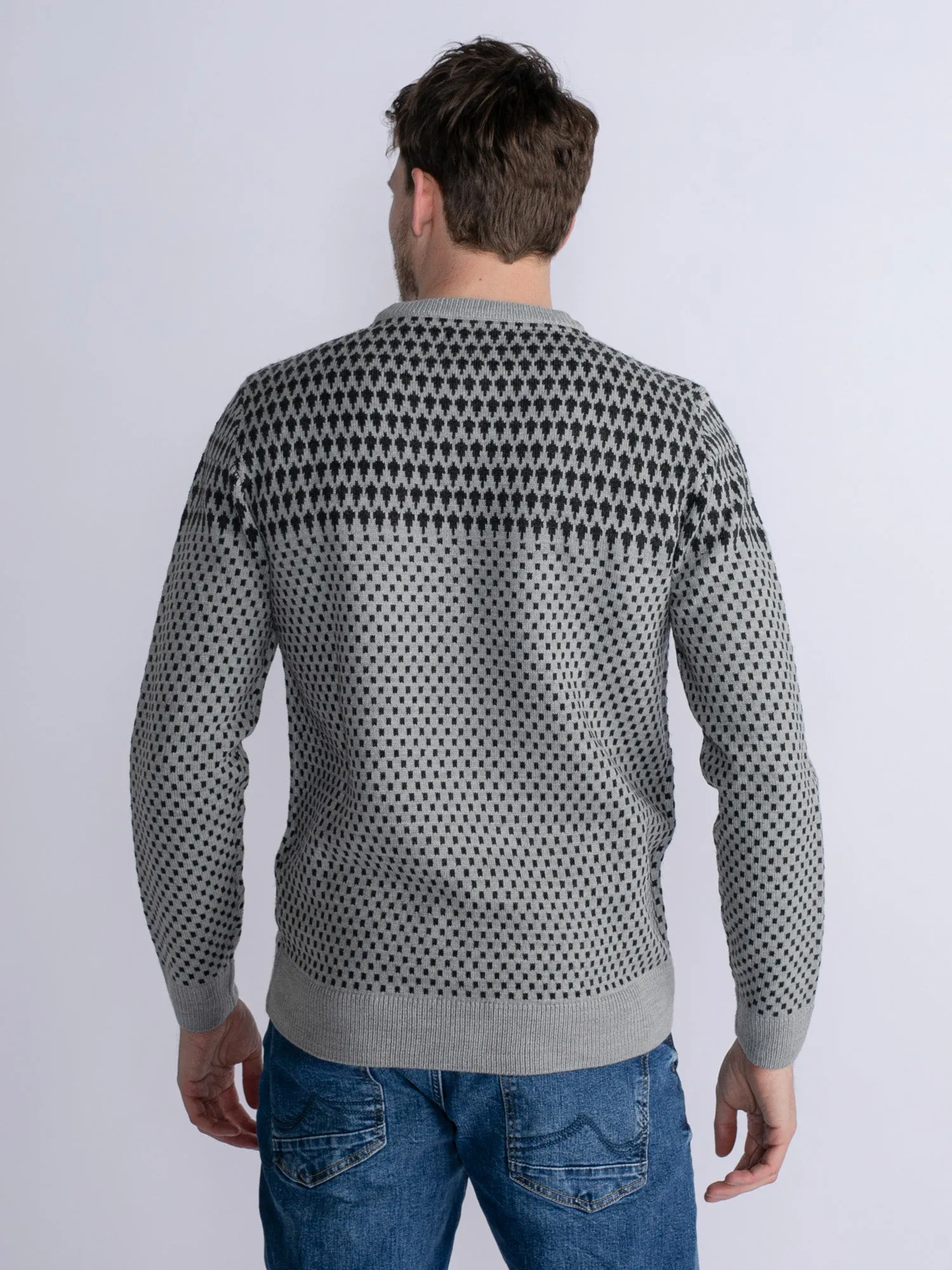 All-over print pullover Cashmere