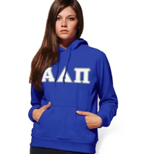 Alpha Delta Pi Hooded Sweatshirt - G185 - TWILL