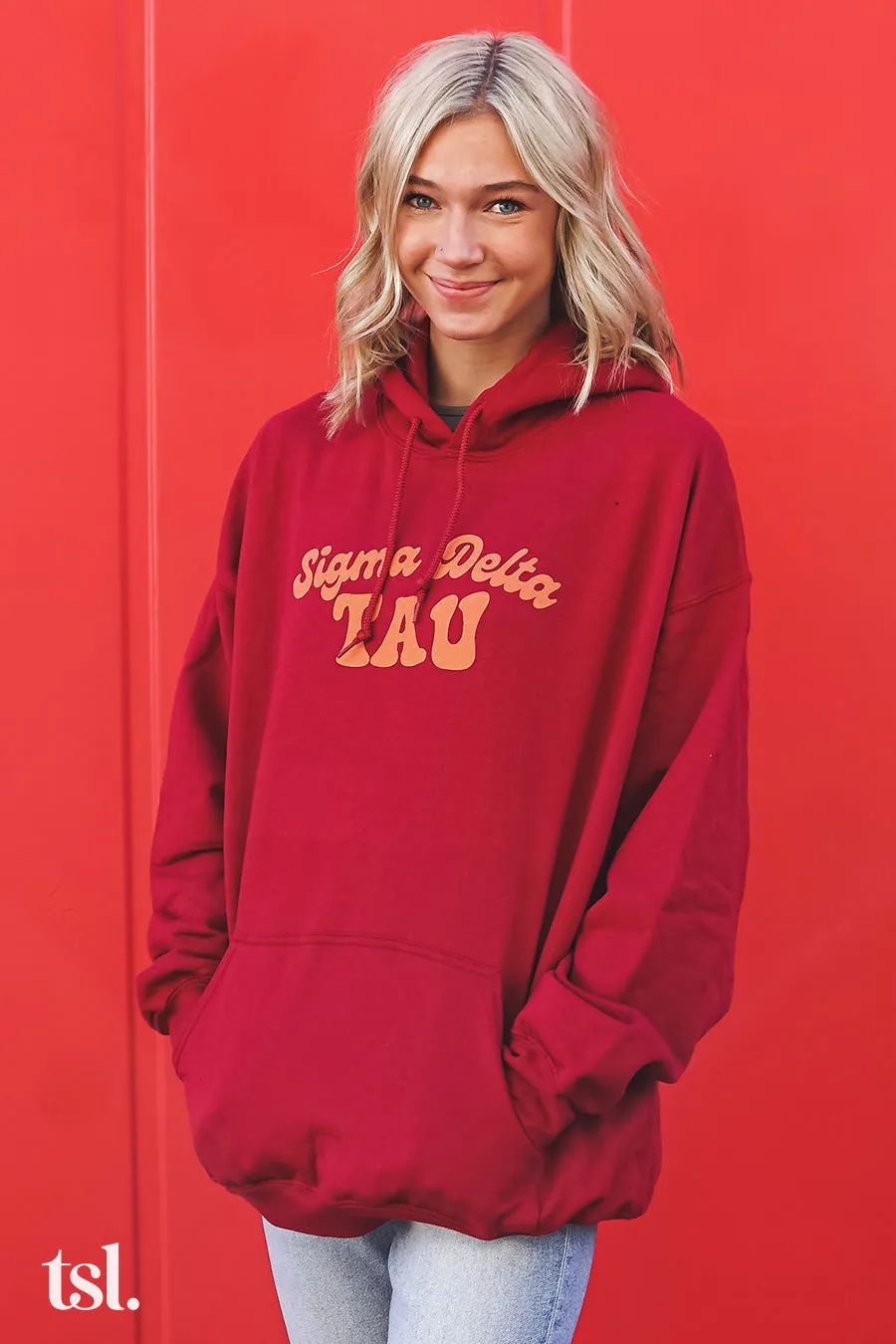 Alpha Phi Vintage Hippie Hoodie