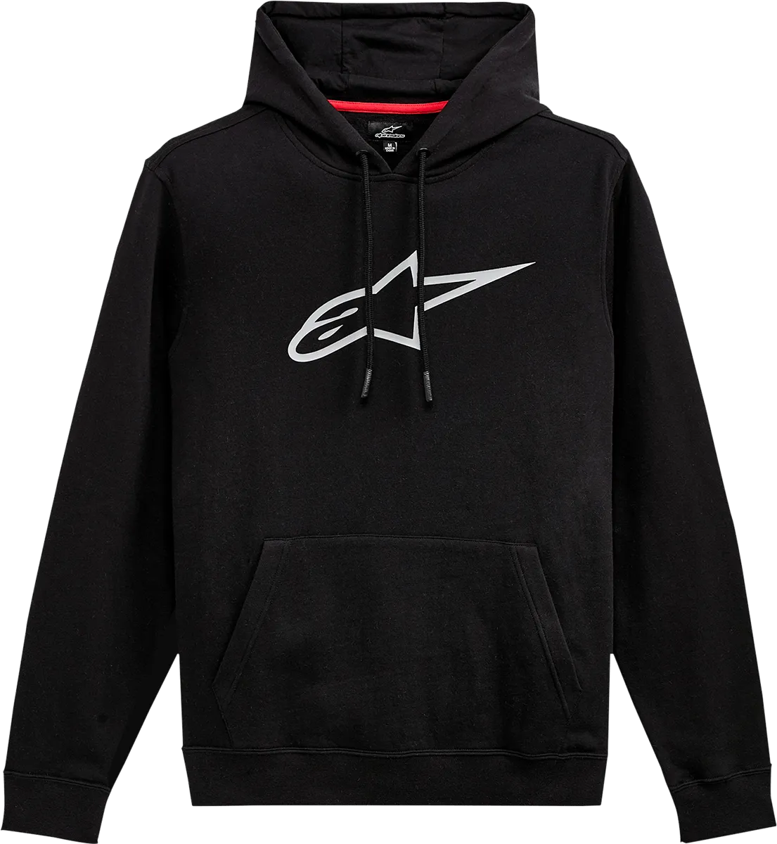 ALPINESTARS Ageless Pullover Hoodie - Black/Gray - 2XL 12125132010112X