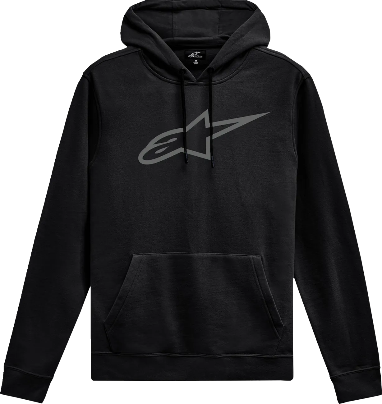 ALPINESTARS Ageless V3 Pullover Hoodie - Black/Gray - 2XL 1244-52000-1011-2X