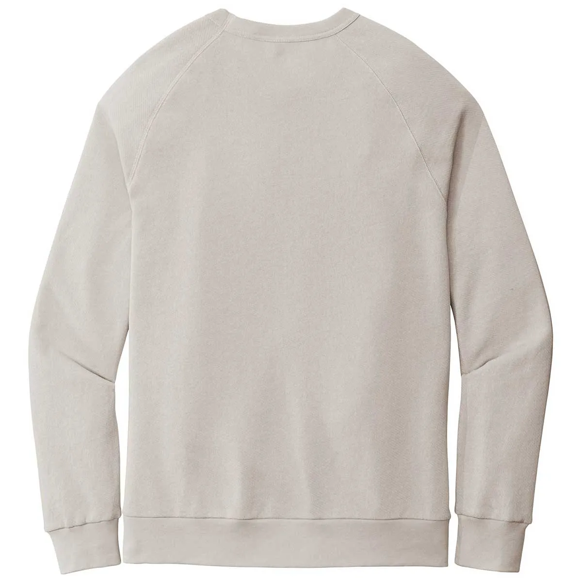 Alternative Apparel Men's Light Grey Washed Terry Champ Pullover