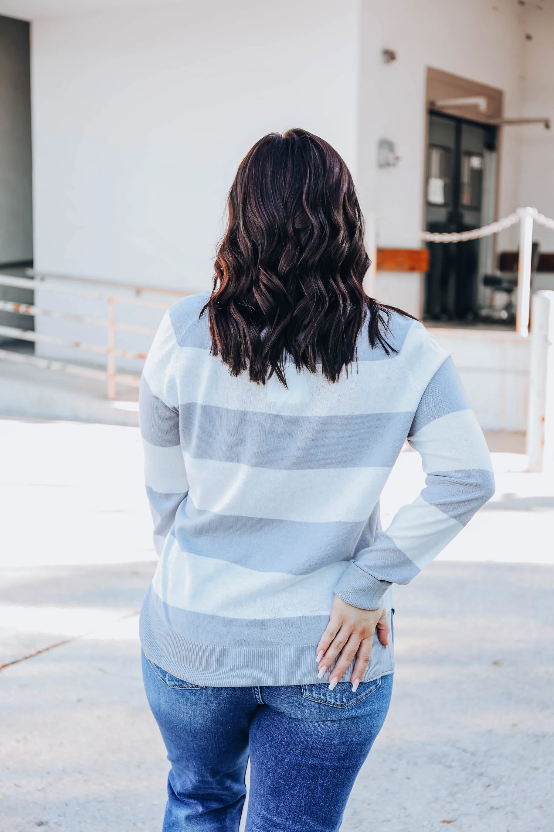 Amazing Grey Knit Top