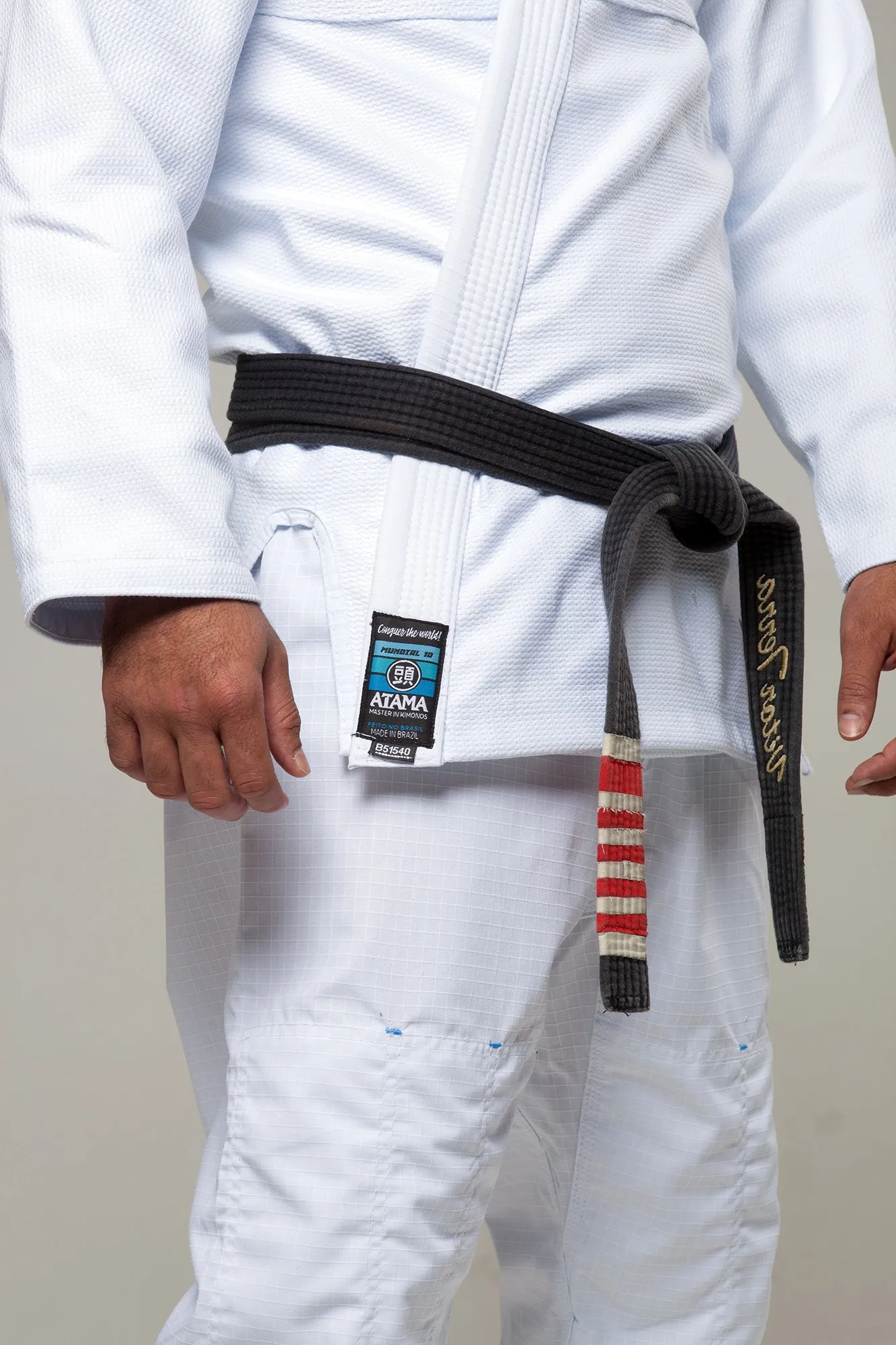 ATAMA WHITE MUNDIAL 10 BJJ KIMONO