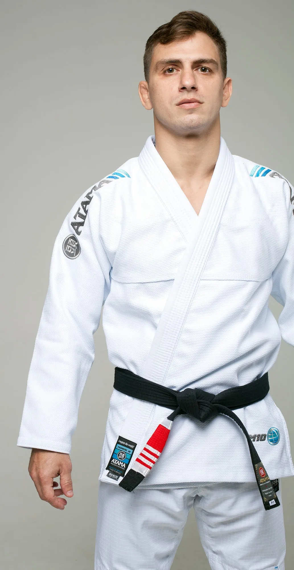 ATAMA WHITE MUNDIAL 10 BJJ KIMONO