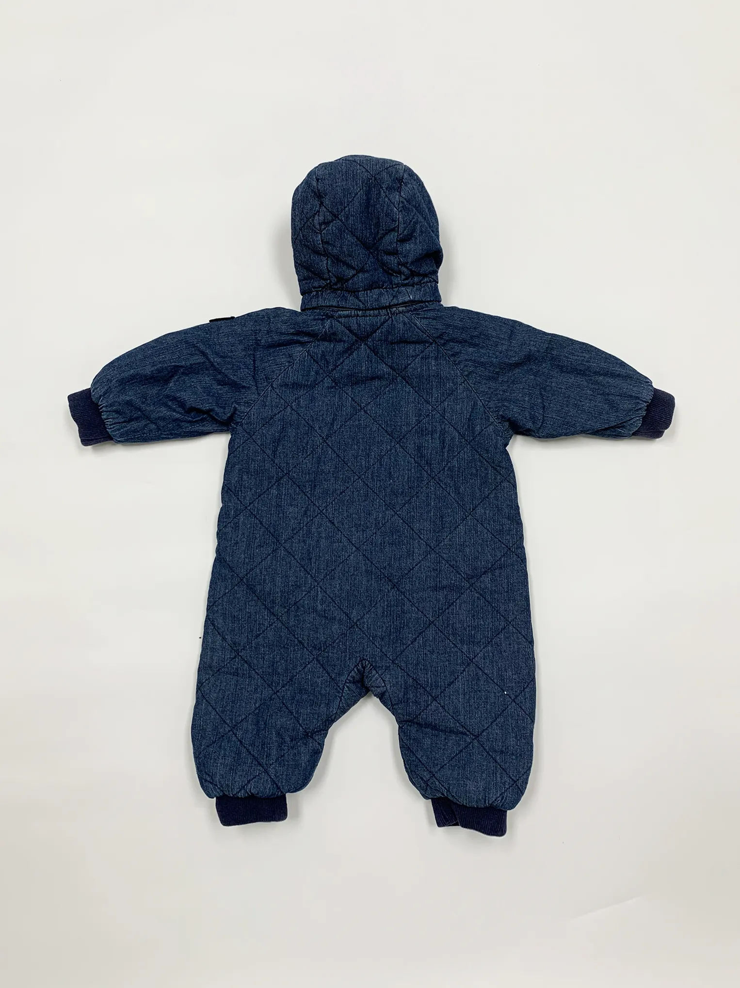 Baby Quilted Denim Overall