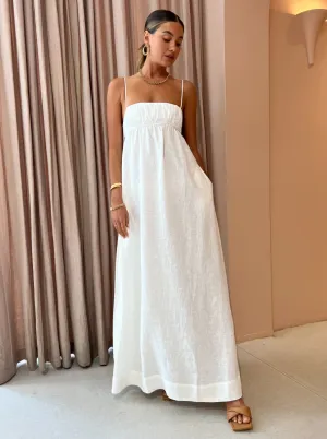 Bec and Bridge Lyla Maxi Dress in Ivory