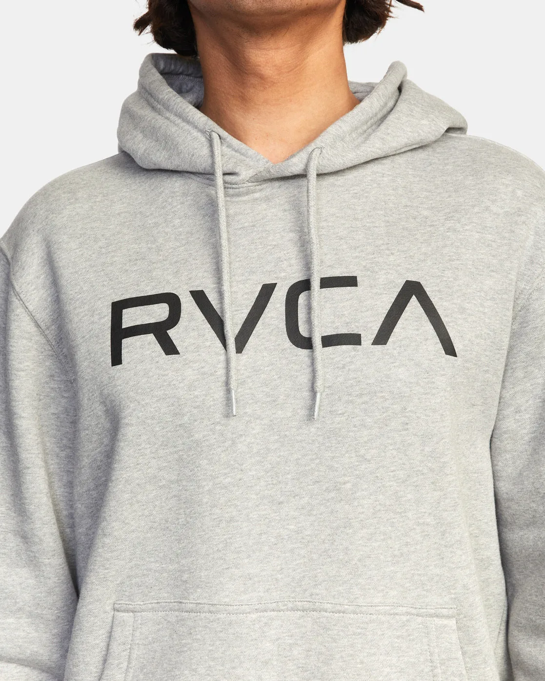 Big RVCA Pullover Hoodie - Athletic Heather