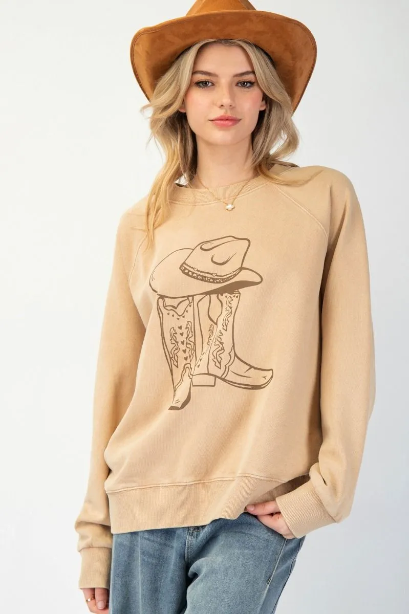 Boots Sweatshirt