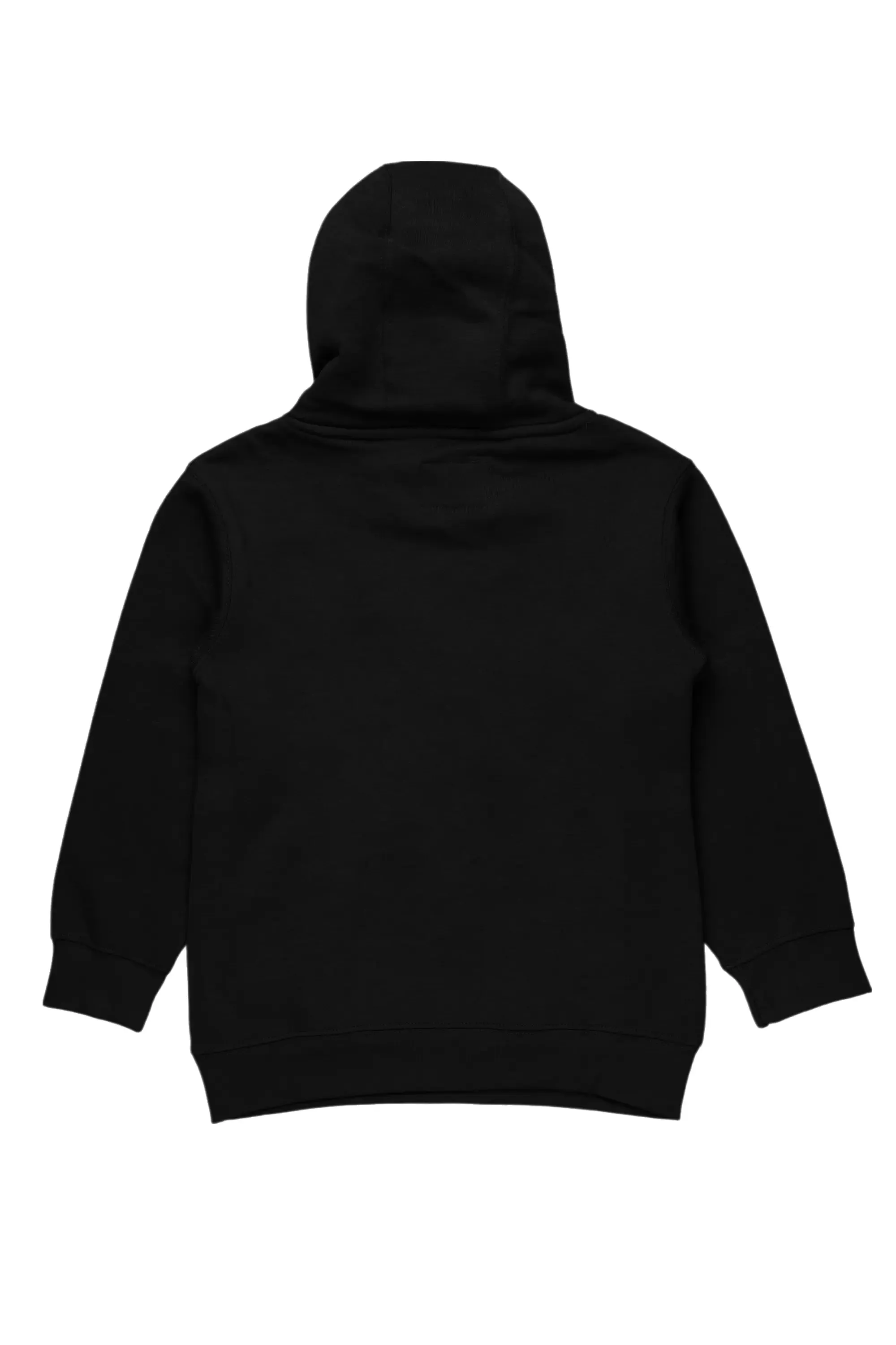 Boys Black Basic Hoodie