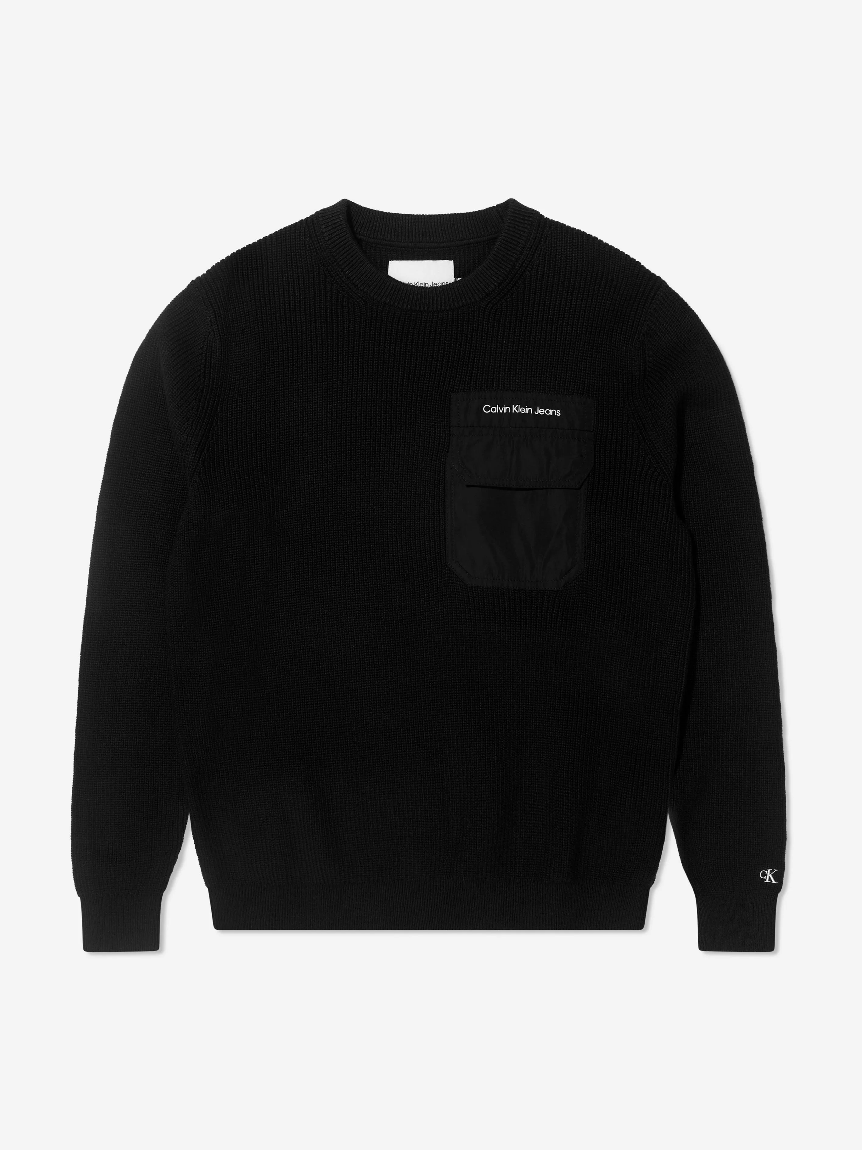 Calvin Klein Boys Mix Media Sweatshirt