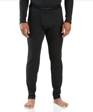 Carhartt Men's Stretch Cotton Thermal Bottom - Black