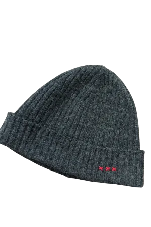 Cashmere Cap in Coal