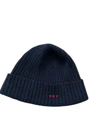 Cashmere Cap in Dark Blue