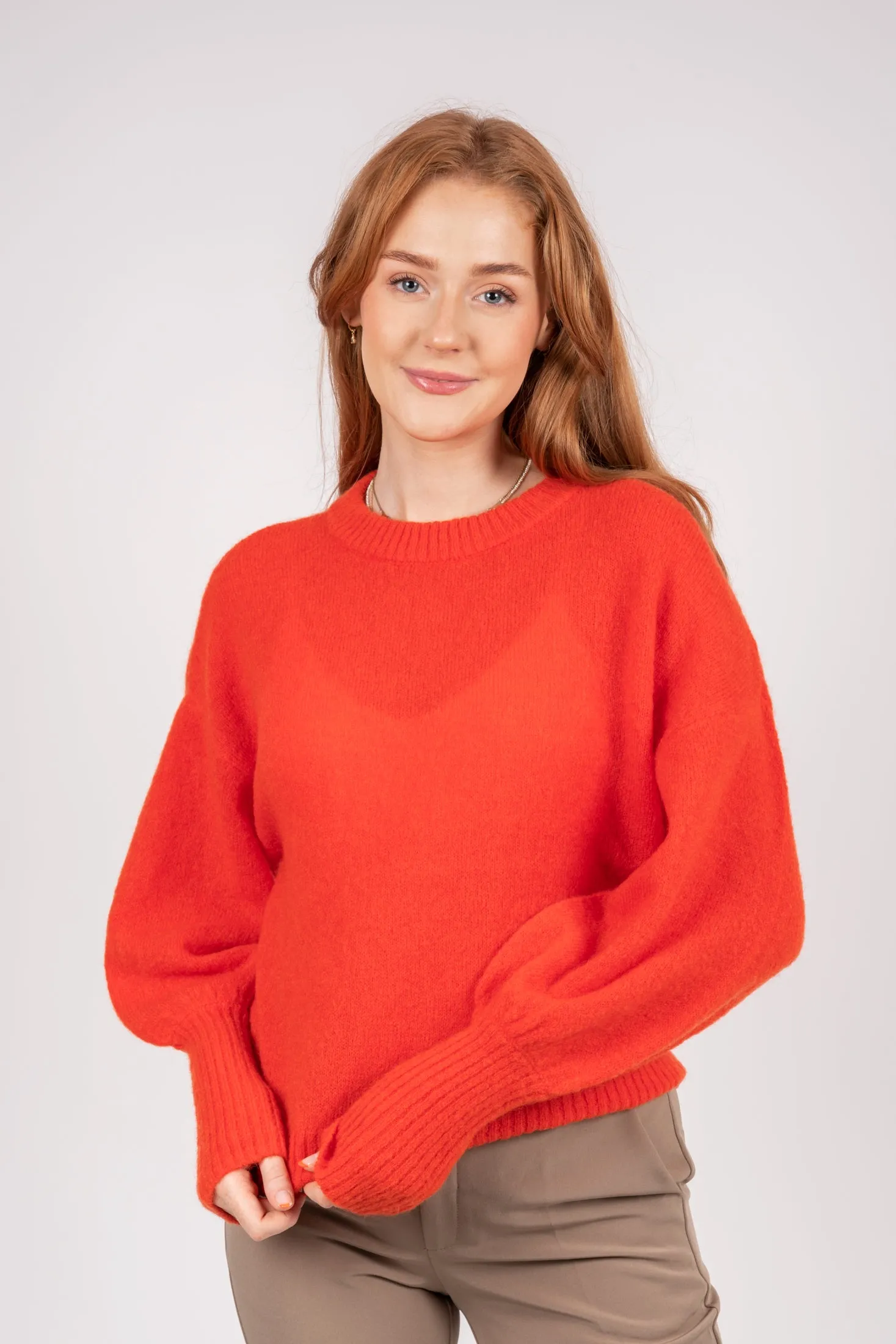 Cheanna Mohair Pullover - Grenadine