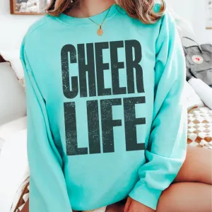 Cheer Life Comfort Colors Crew