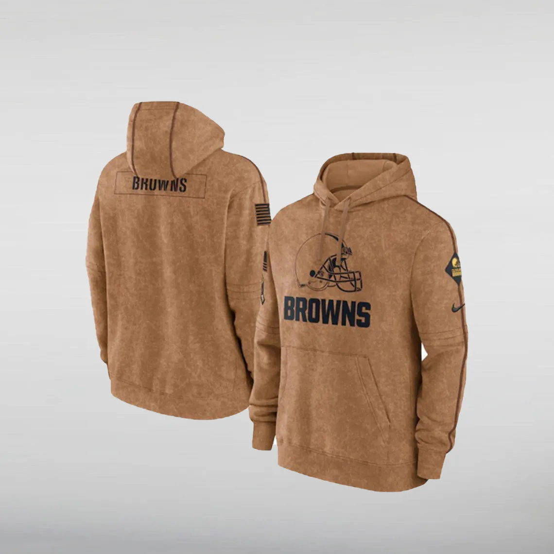 Cleveland Browns Salute To Service Hoodie