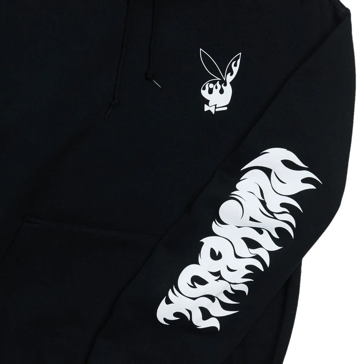 Color Bars x Playboy Flames 2.0 Hoodie - Black