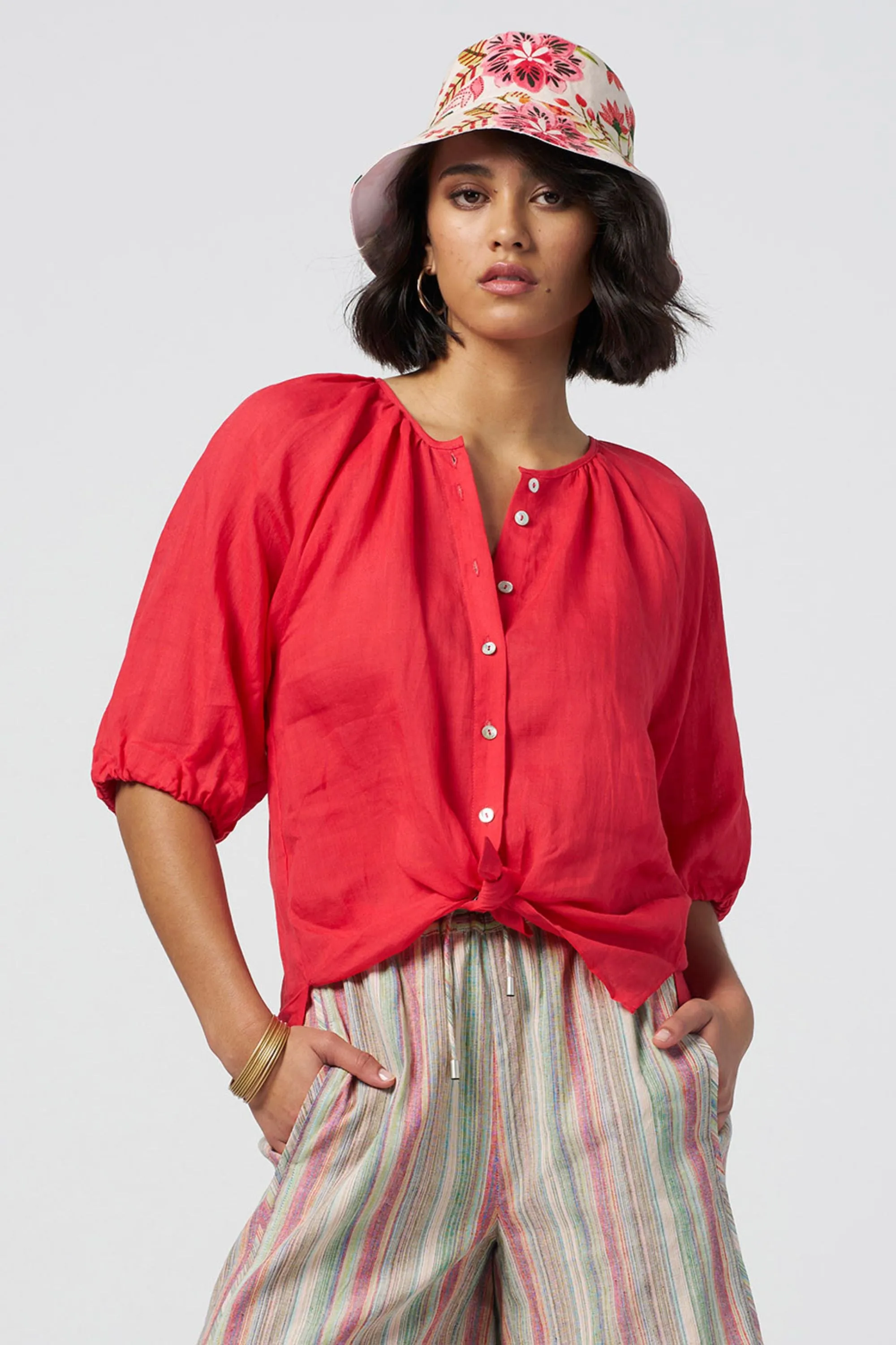 COLOURWHEEL BLOUSE - MS1407PL