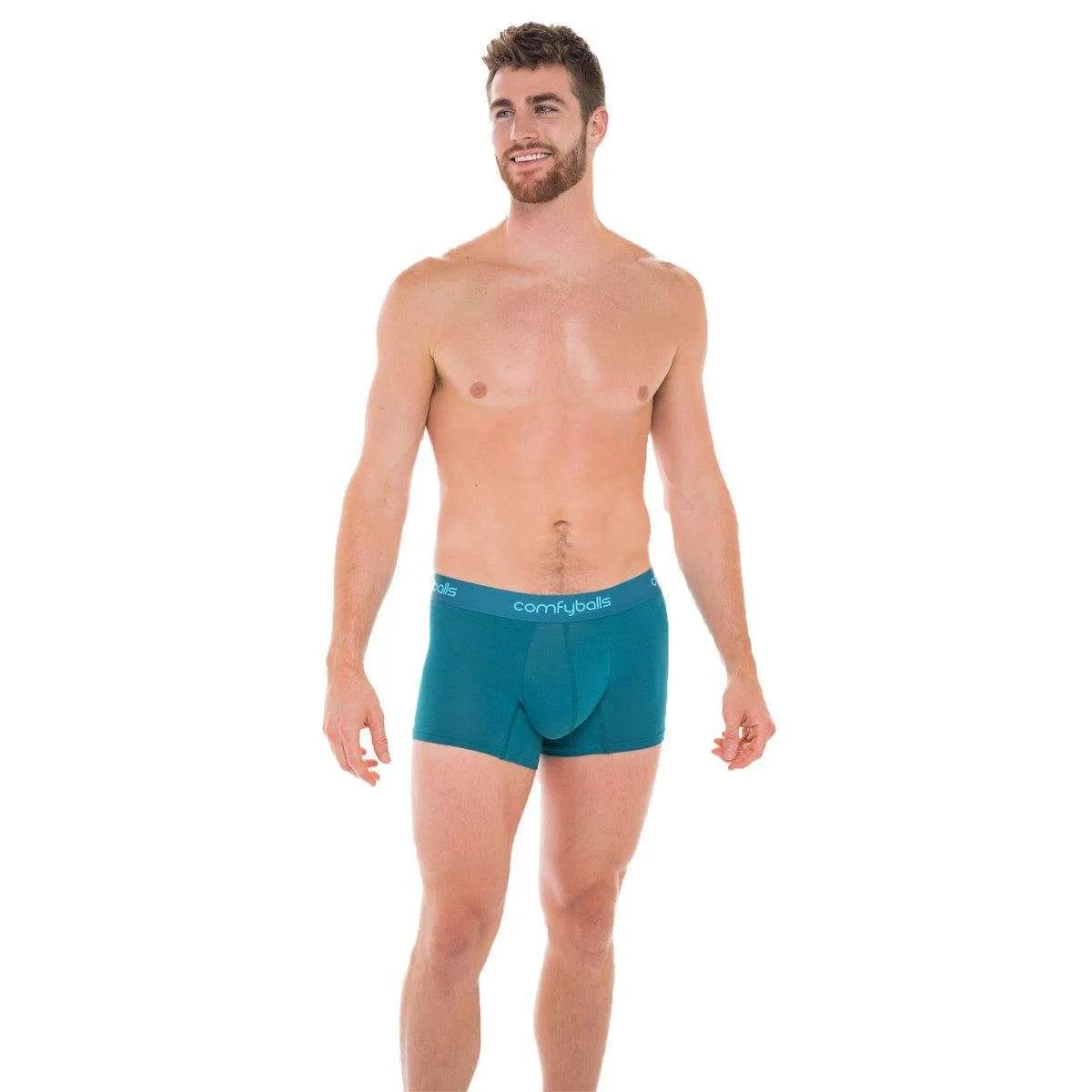 Comfyballs Cotton Regular Boxer - Spruce Green