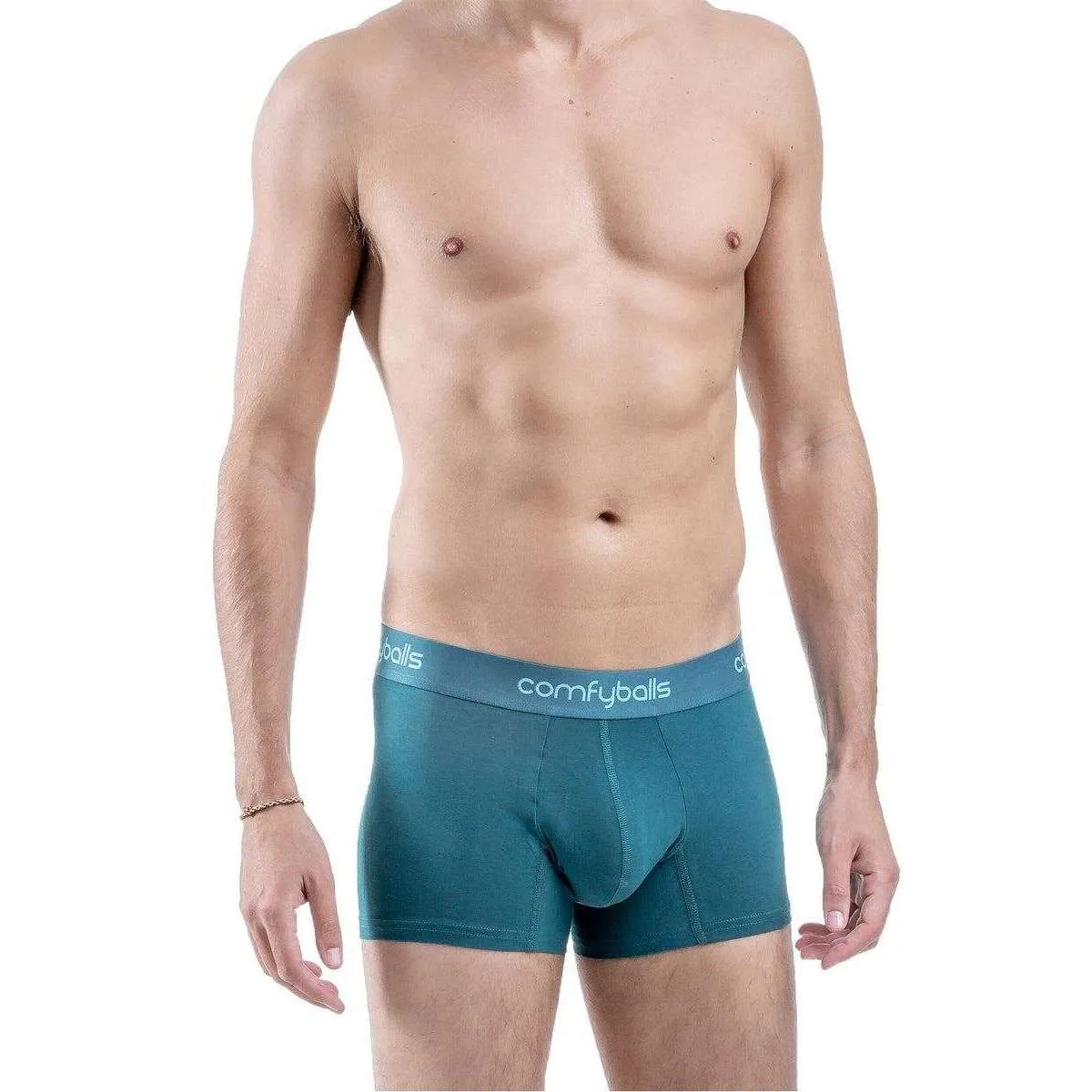 Comfyballs Cotton Regular Boxer - Spruce Green