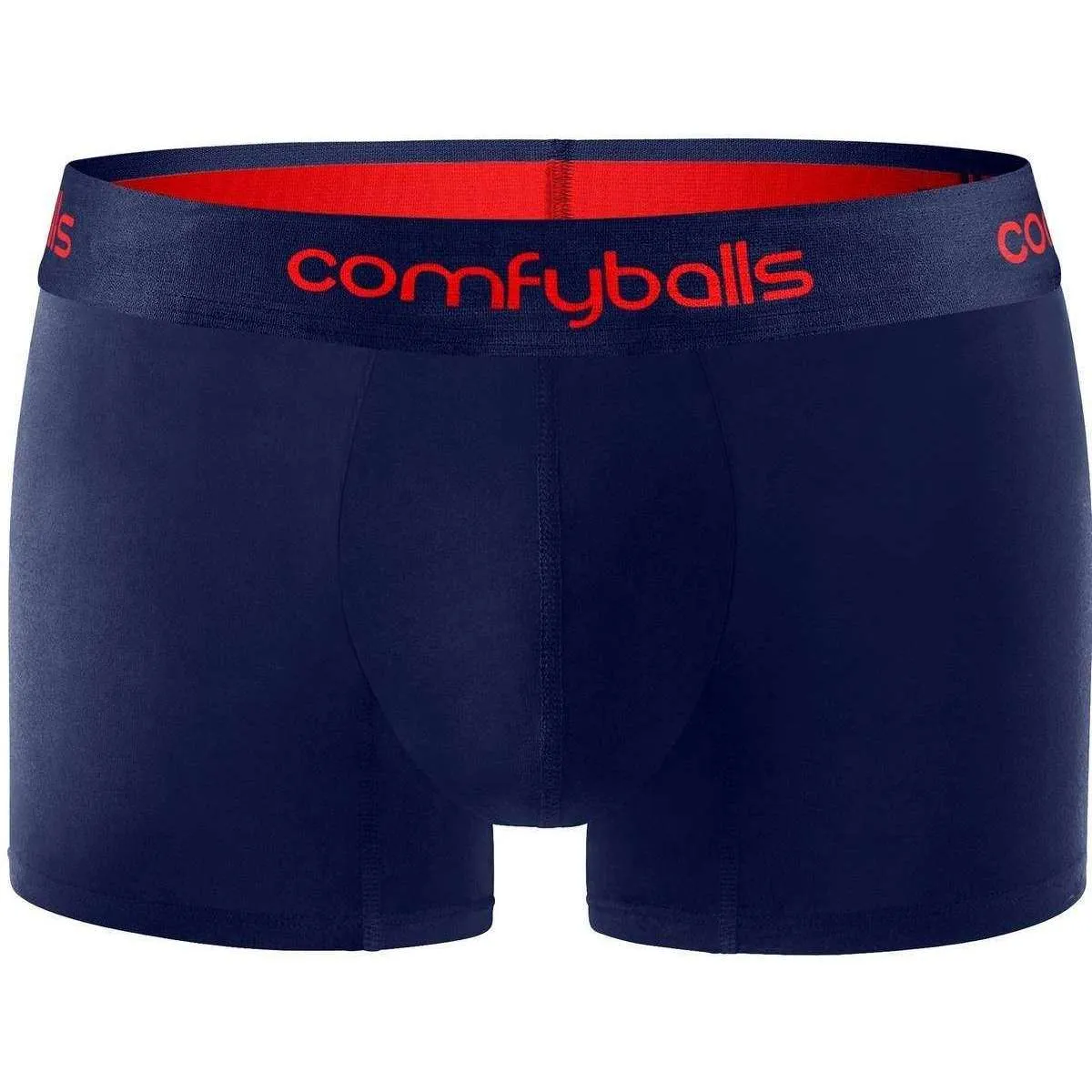 Comfyballs Performance Regular Boxer - Navy/Racing Red