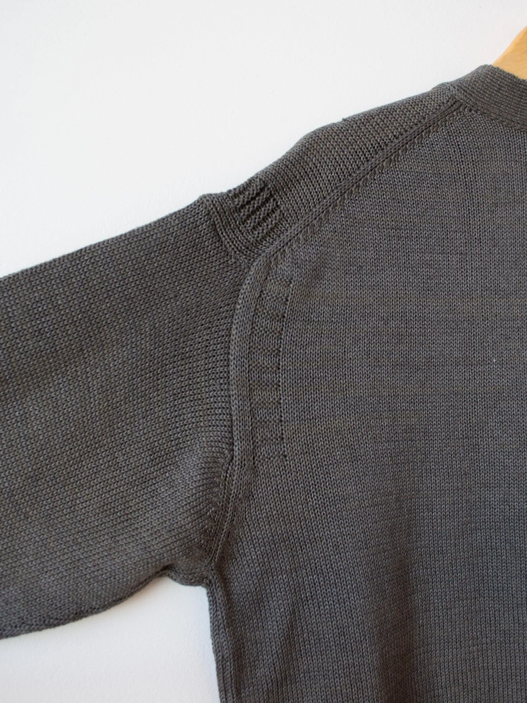 Cotton Linen Guernsey Cardigan