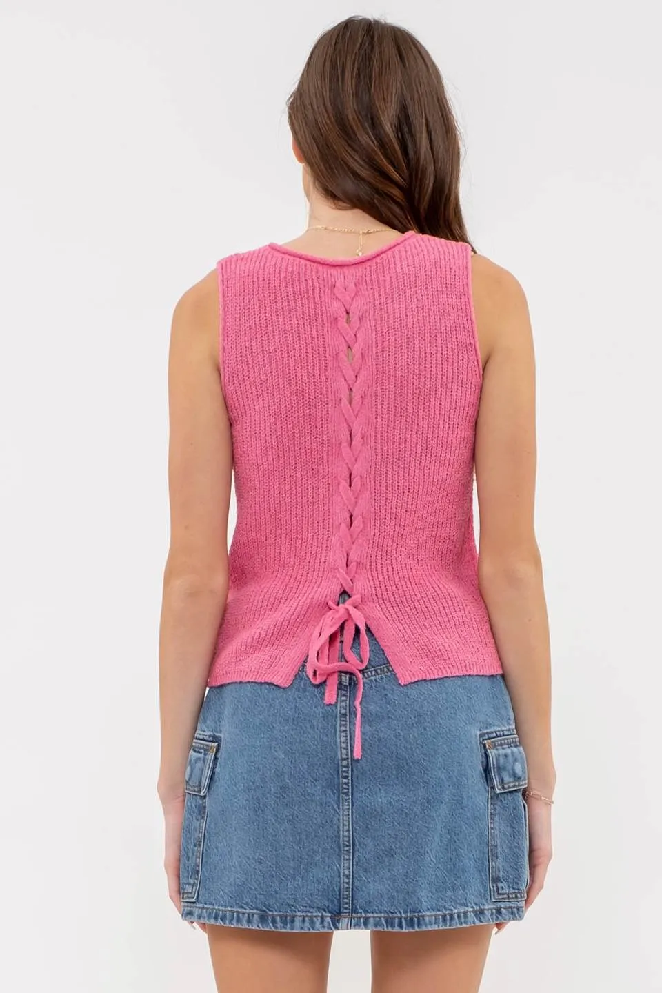 CROCHET SWEATER KNIT TOP