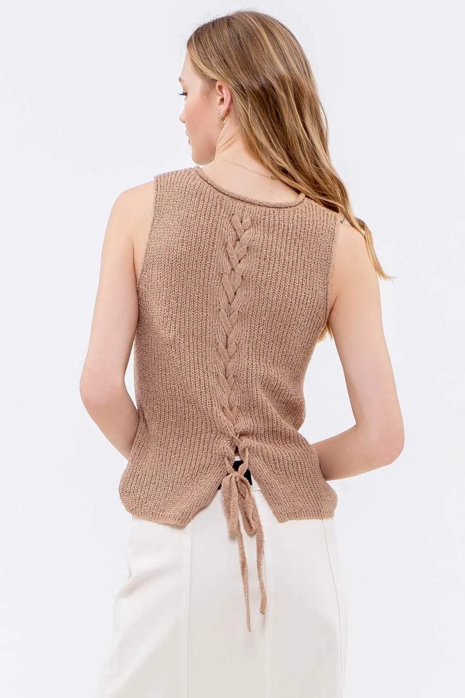 CROCHET SWEATER KNIT TOP