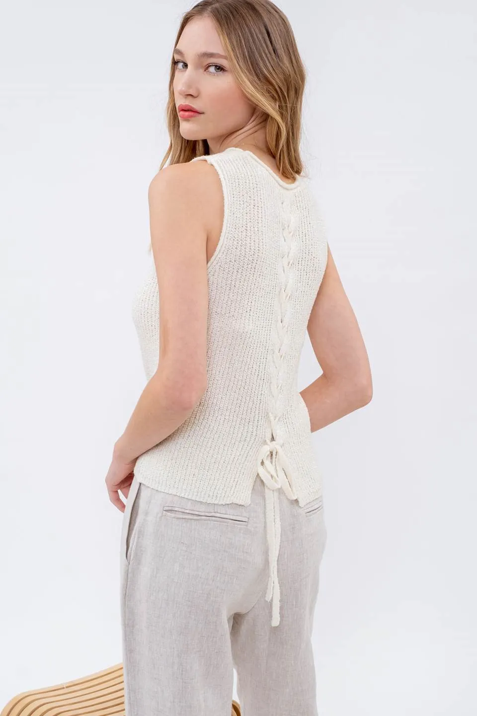 CROCHET SWEATER KNIT TOP