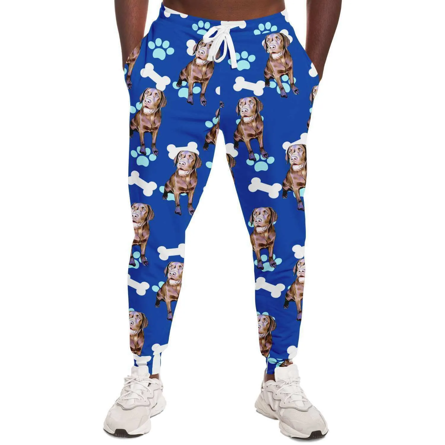 Custom Dog Photo Lounge Pants / Trackies (unisex)