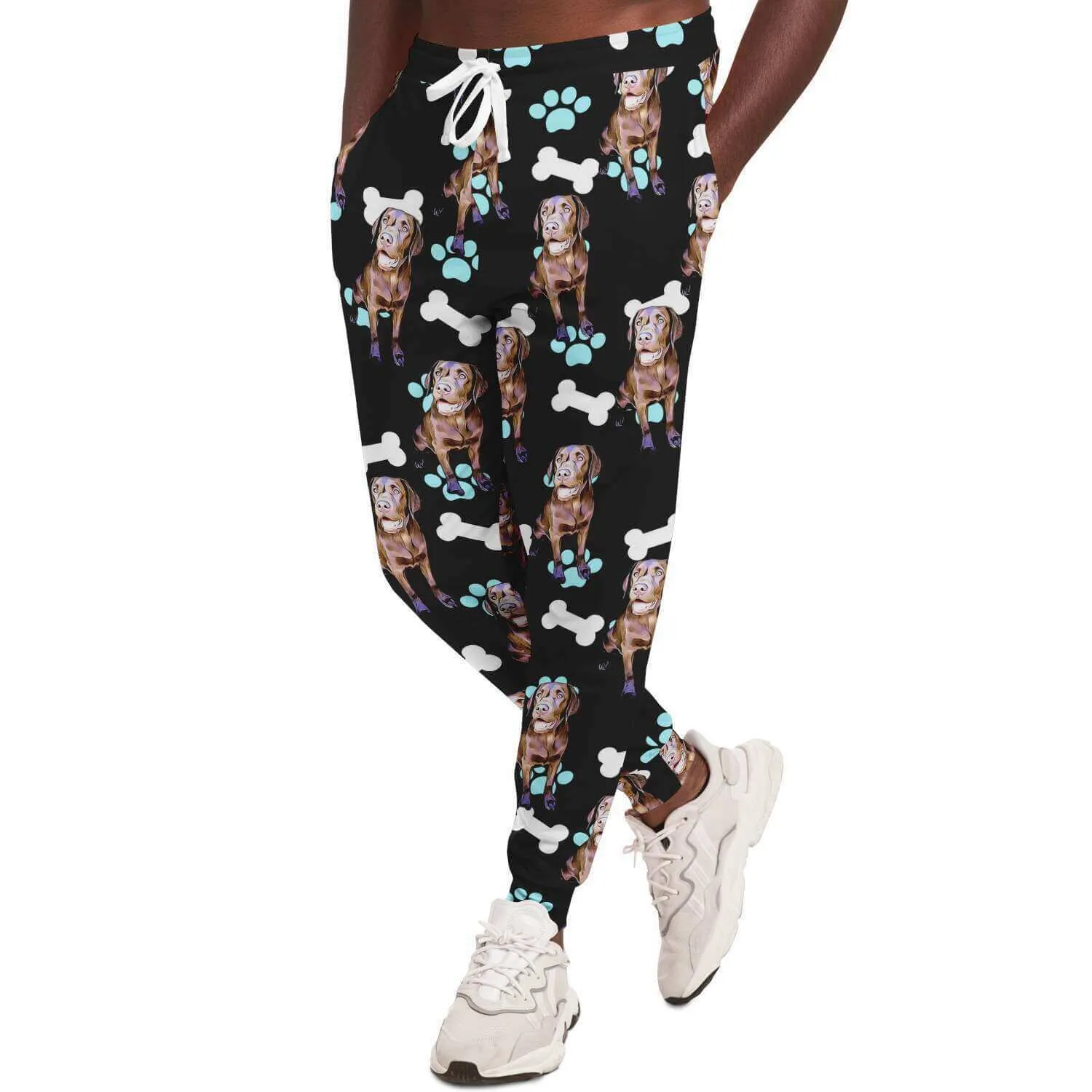 Custom Dog Photo Lounge Pants / Trackies (unisex)