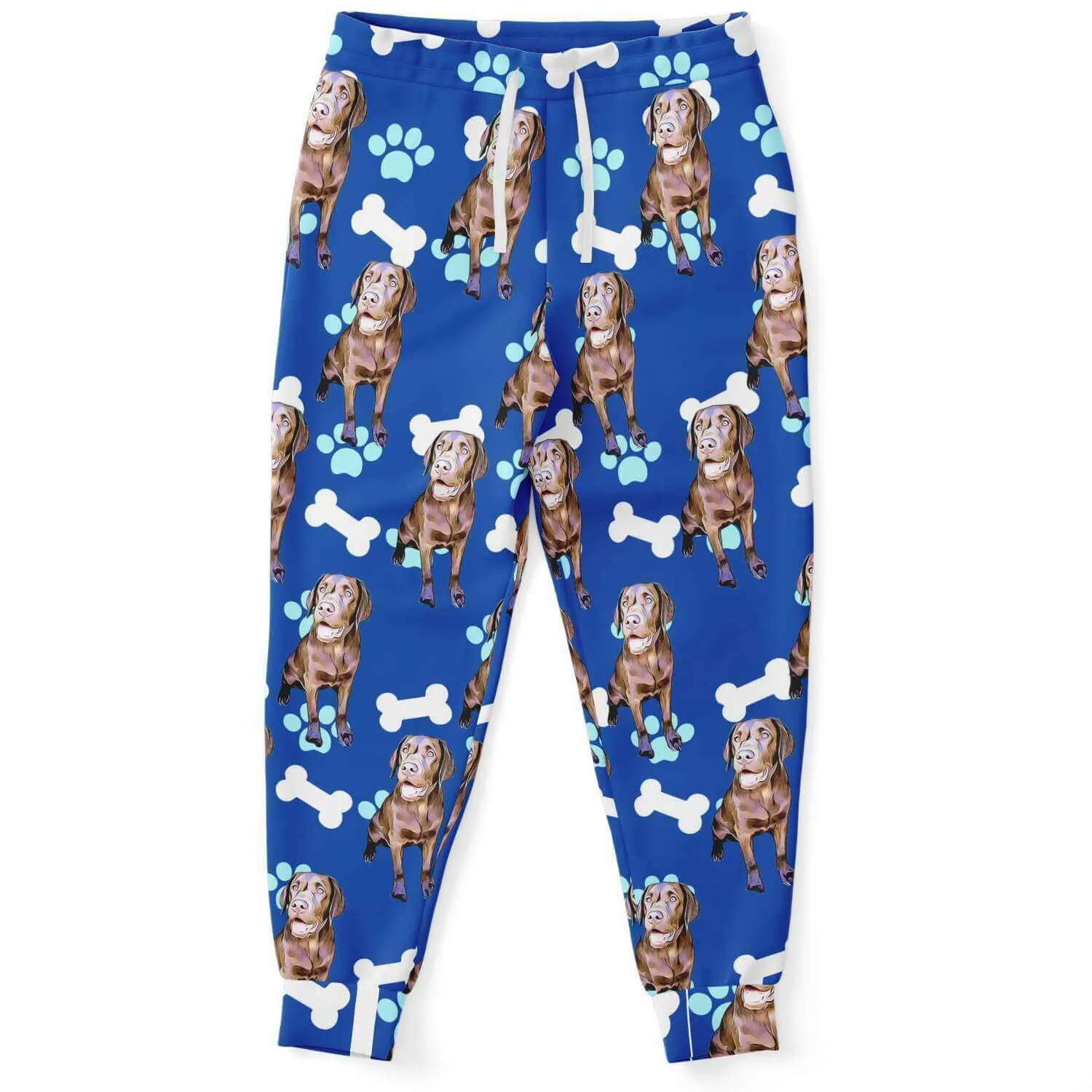 Custom Dog Photo Lounge Pants / Trackies (unisex)