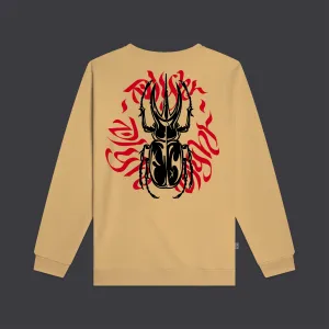 Desert Beetle Crewneck Beige