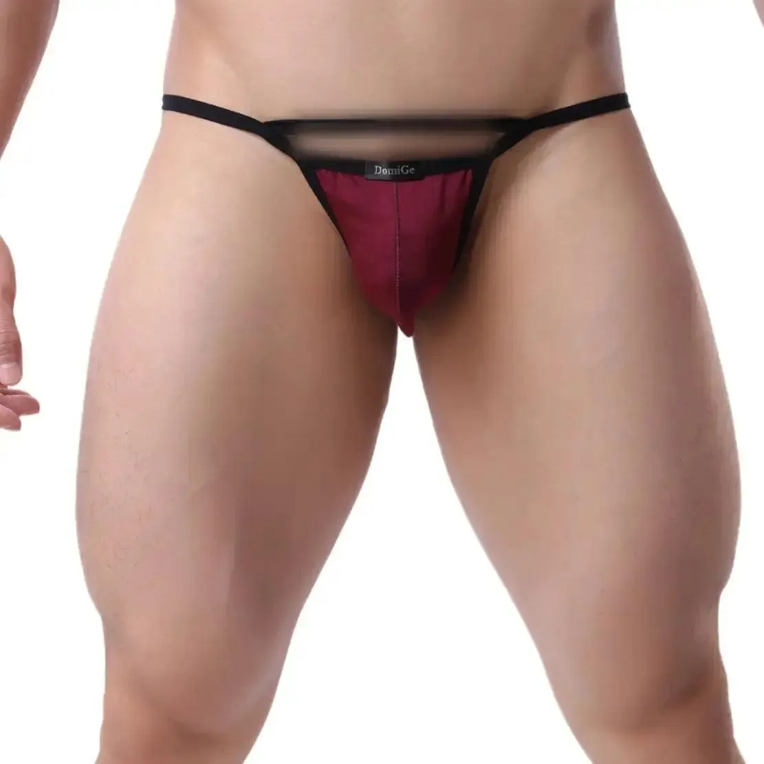 DomiGe Men's Modal Thong Sleek Pouch Skybridge Male T-Back