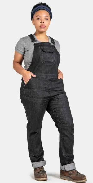 Dovetail: Freshley Overall - Heathered Black Denim