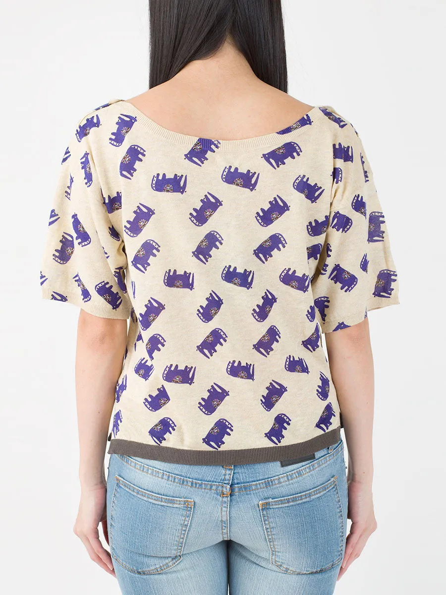 Elephant 3/4" Sleeve Shirt