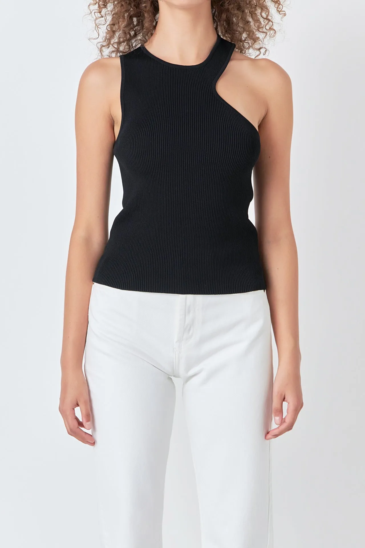 Endless Rose - Cutout Knit Top