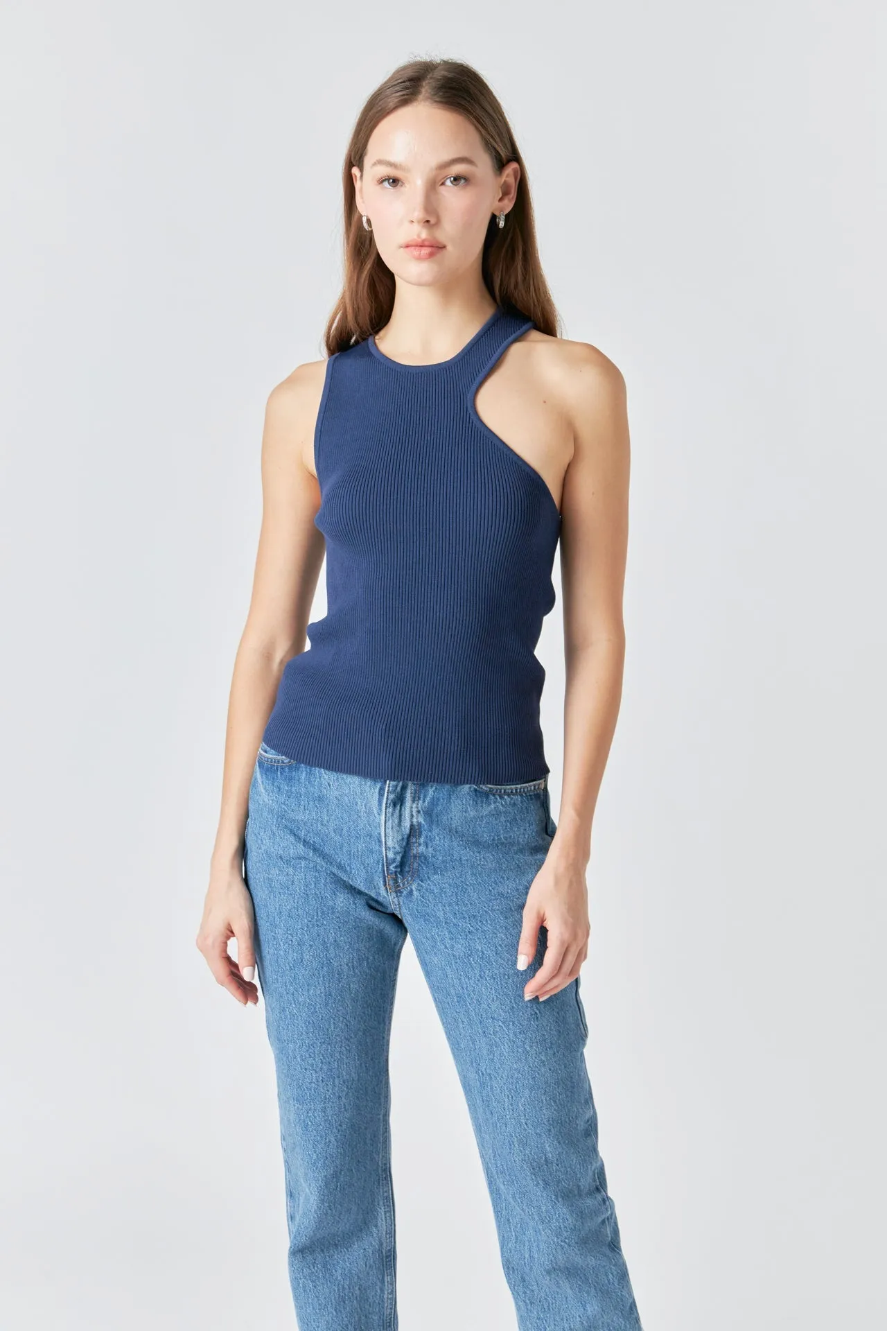 Endless Rose - Cutout Knit Top