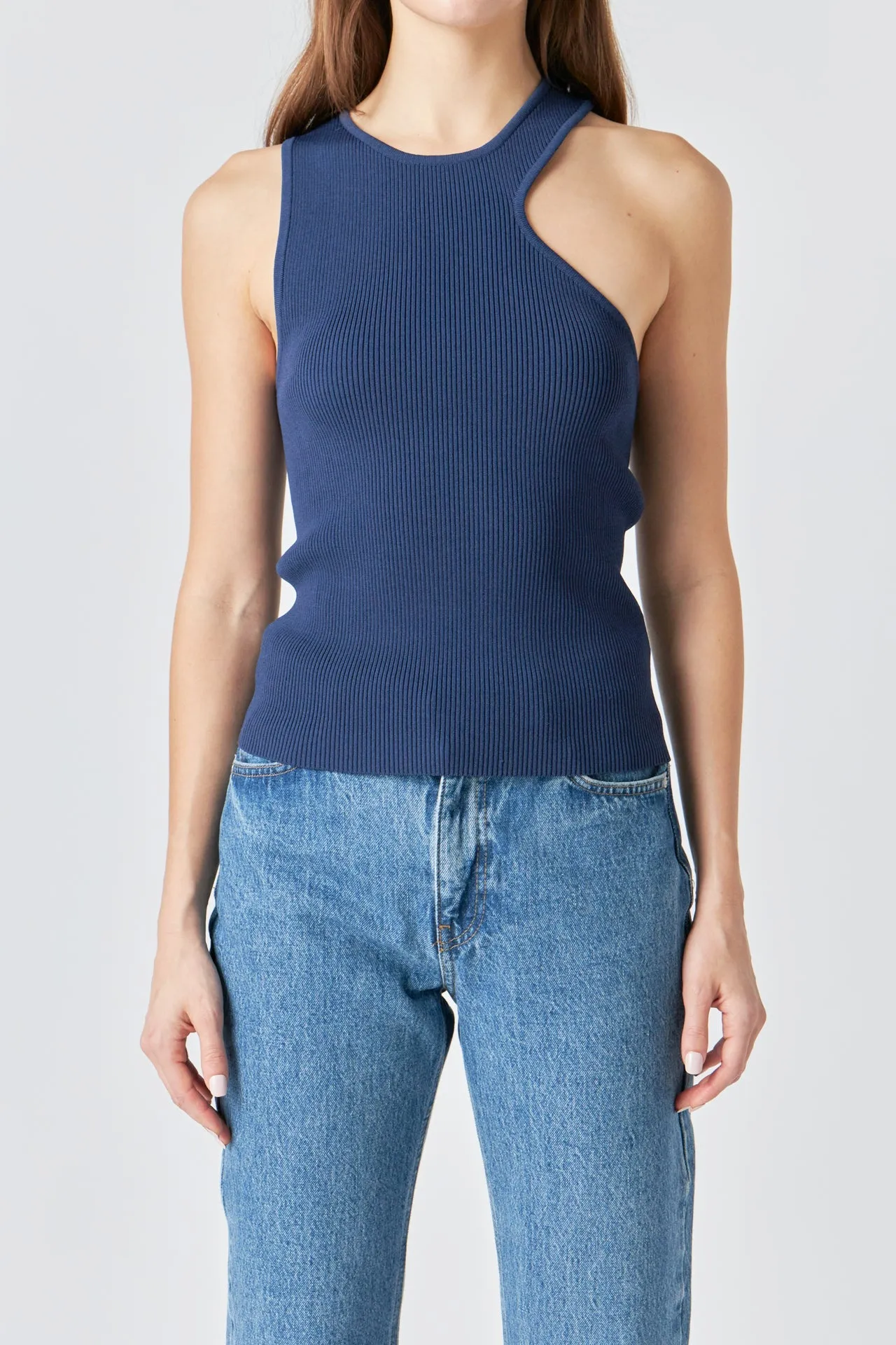 Endless Rose - Cutout Knit Top