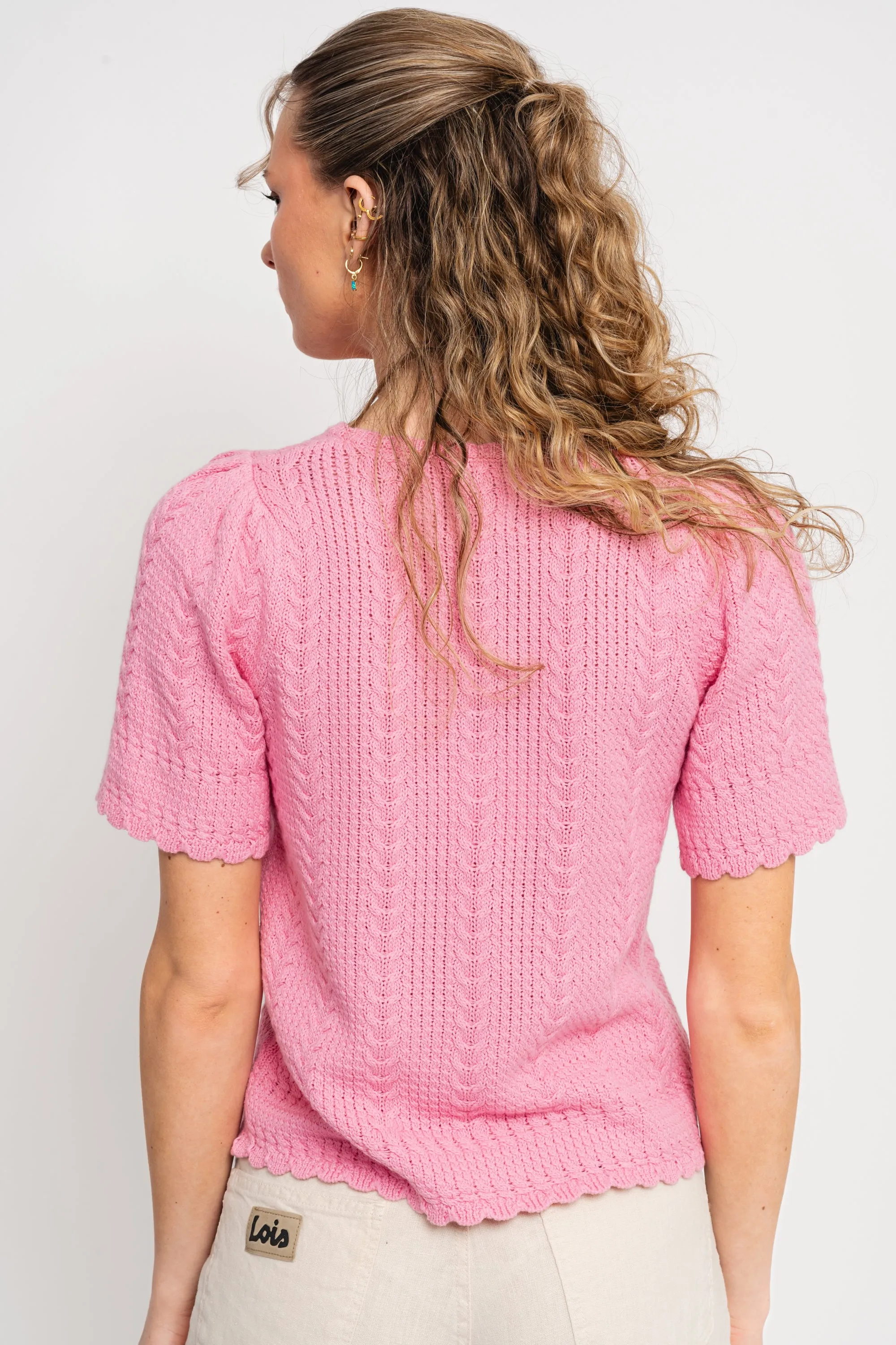 Esmeralda Pullover - Tropical Pink