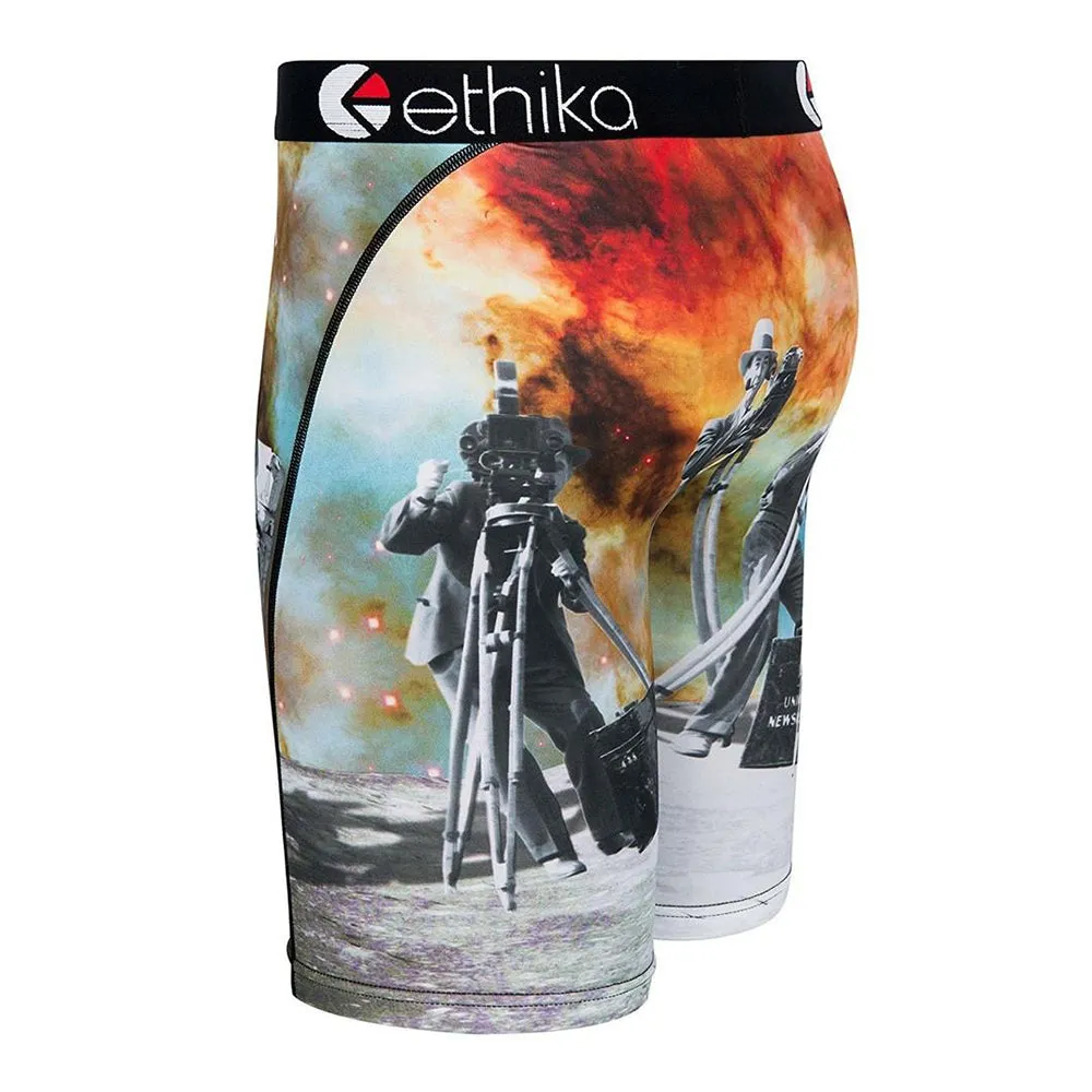 Ethika Mens Multicolored Staple Polyester Soft 4-Way Stretch Fabric Underwear - UMS691-AST-S