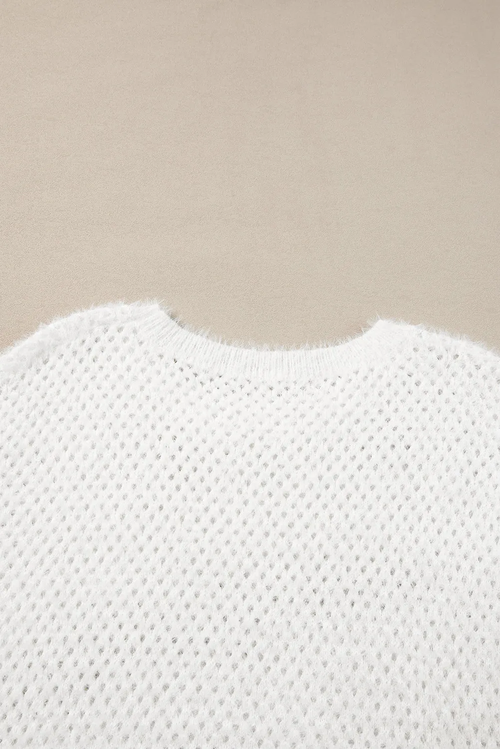 Eyelet Knit Top