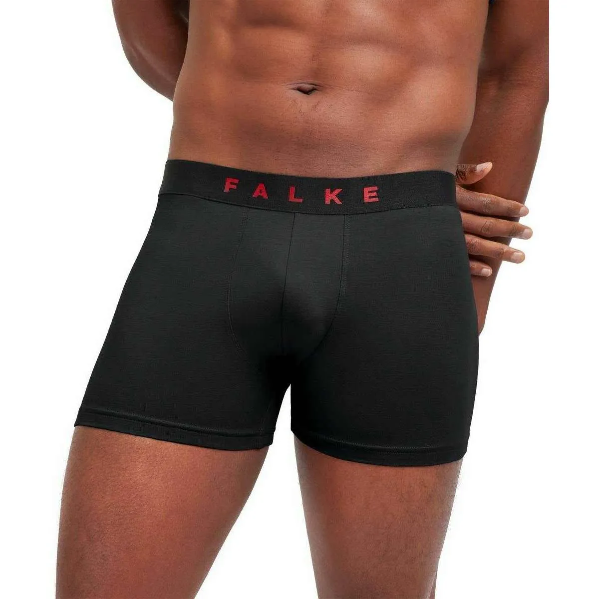 Falke Daily Comfort 2 Pack Boxer Brief - Black/Red