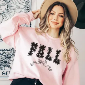 Fall Bow Wholesale Graphic Sweatshirt - Fast Shipping